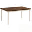 Ensemble de salle à manger 6 pièces avec 4 chaises et un banc