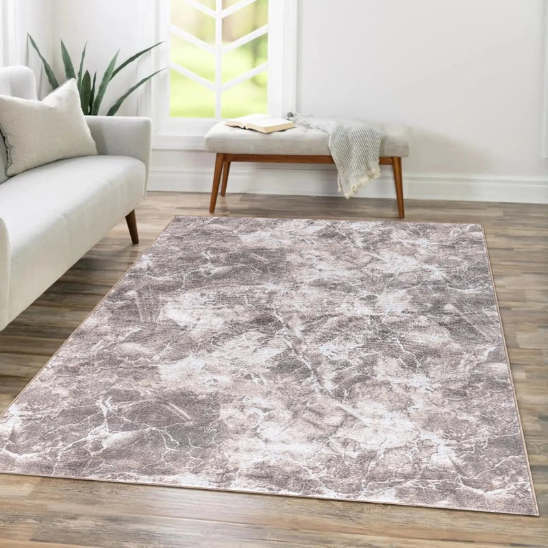 Solid Colour Area Rug, Rectangle 40 x 60 cm