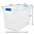 Homz Storage Organizing Container Bin with Latching Lids-71007994-71007995-97291500