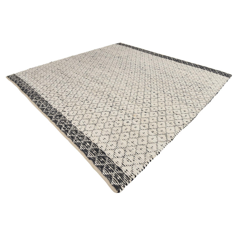 Geometric Indoor Rug, Square 8'