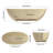 65" x 30" Freestanding Solid Surface Stone Resin Soaking Bathtub with Granular Texture