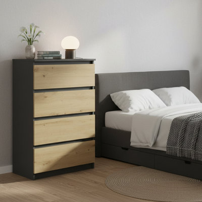Temescal 70cm W 4 - Drawer Chest of Drawers