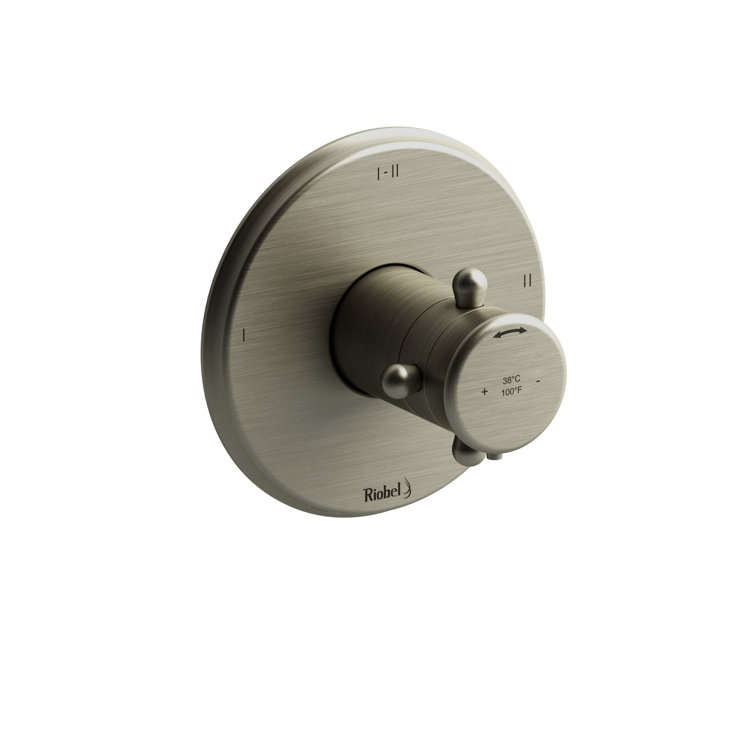 Retro 1/2" Therm & Pressure Balance Trim With Up To 3 Functions