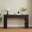 Console rétro avec 3 tiroirs et tablettes de rangement cloisonnées-907557424