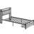 Twin XL Bed Frame with Storage Drawer and Headboard Outlets, Sturdy Industrial Gray Frame, No Box Spring Needed-1678762480