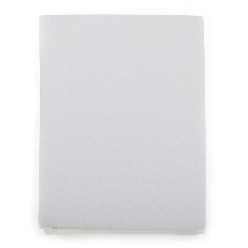 Gross 100% Micro Fibre Polyester Stroller Blanket, White