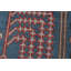 Tapis bleu unique de 9 pi 2 po x 12 pi