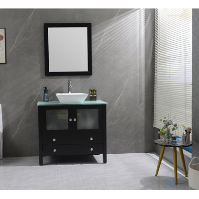 Ensemble de meuble-lavabo simple 36 po Cayse