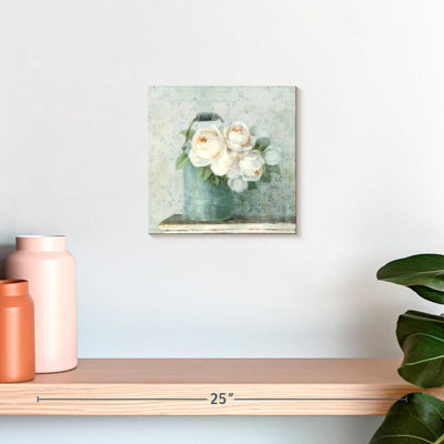 Harnek June Roses I - blanc / bleu