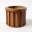 Pot rond rond Strata SM - brun moyen-390968095
