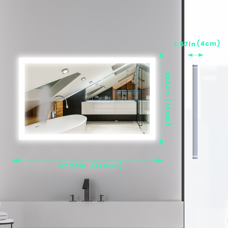 Miroir de salle de bain  48X30, 48 po x 30 po