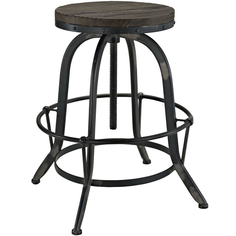 Tabouret de bar Collect, Noir