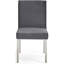 Chaise d'appoint rembourrée en velours Sansa-24010587-24010590