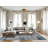 Machine Washable Abstract Gray Area Rug-1616681648