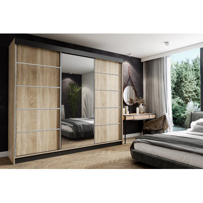 Babeth Manufactured Wood Wardrobe