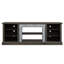 Grand meuble télé avec support en pierre artificielle, console média avec grand meuble de rangement, meuble télé moderne, gris, l 70,12 po x P 15,35 po x H 25,83 po-1927571839-1923099493