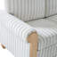 Canapé modulaire de style campagnard rayé Terren-1411464390