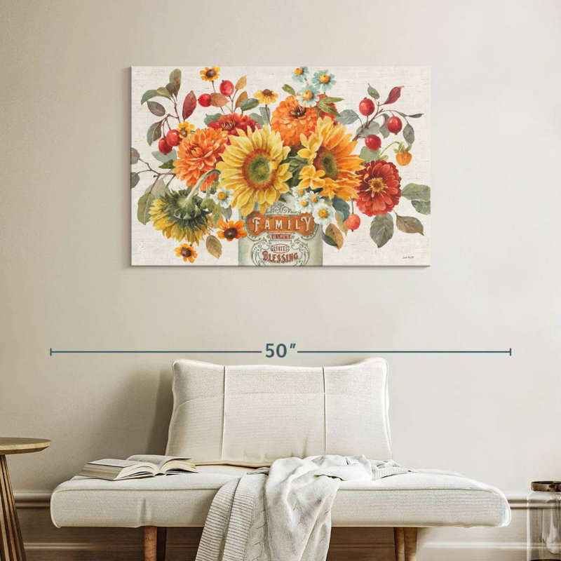 Harnek Autumn in Bloom I, H 26 po x l 39 po