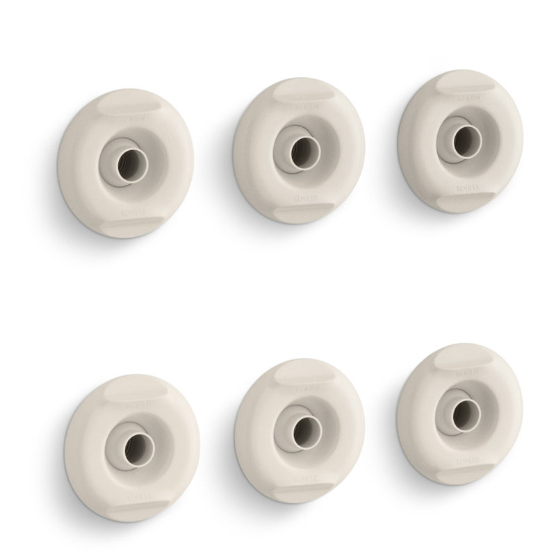 Flexjet Whirlpool Trim Kit with Six Jets, Innocent Blush