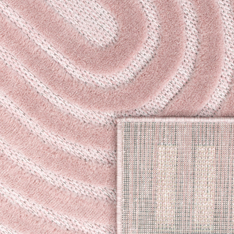 Harpor Geometric Indoor / Outdoor Area Rug, Runner 80 x 250 cm