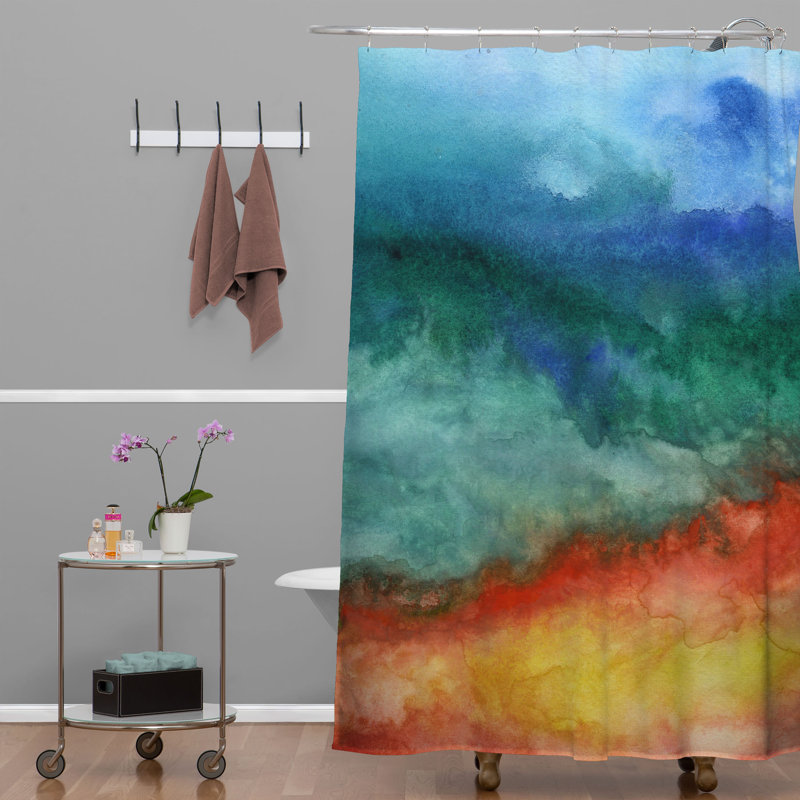 Studebaker Abstract Shower Curtain