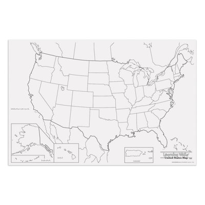 Carte géante us