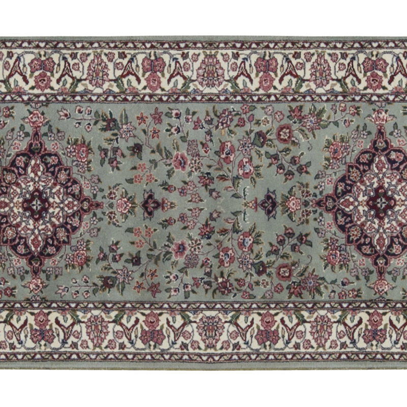 Wool Oriental Area Rug, Runner 2'6" x 10'