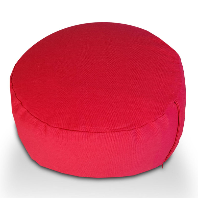 Ersen 31cm Wide Pouffe Ottoman, Pink
