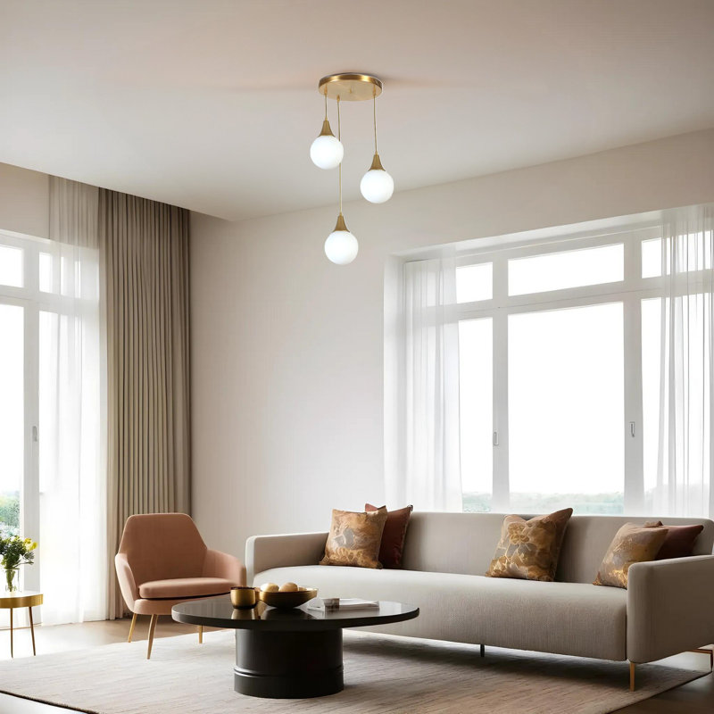 Chandelier, White