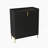 2 Doors Home Wine Bar Cabinet With Wine Rack & Adjustable Storage Shelf, Modern Sideboard With Soft-Closing Hinge, Dinning Room Buffet Cabinet, Liquor Cabinet Kitchen, Living Room Coffee Cart BLACK-1129304092