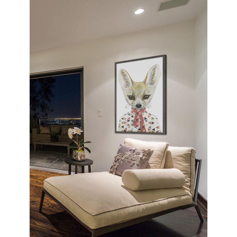 Preppy 1 Piece Single Picture Frame Painting, 91cm H x 61cm W x 4cm D