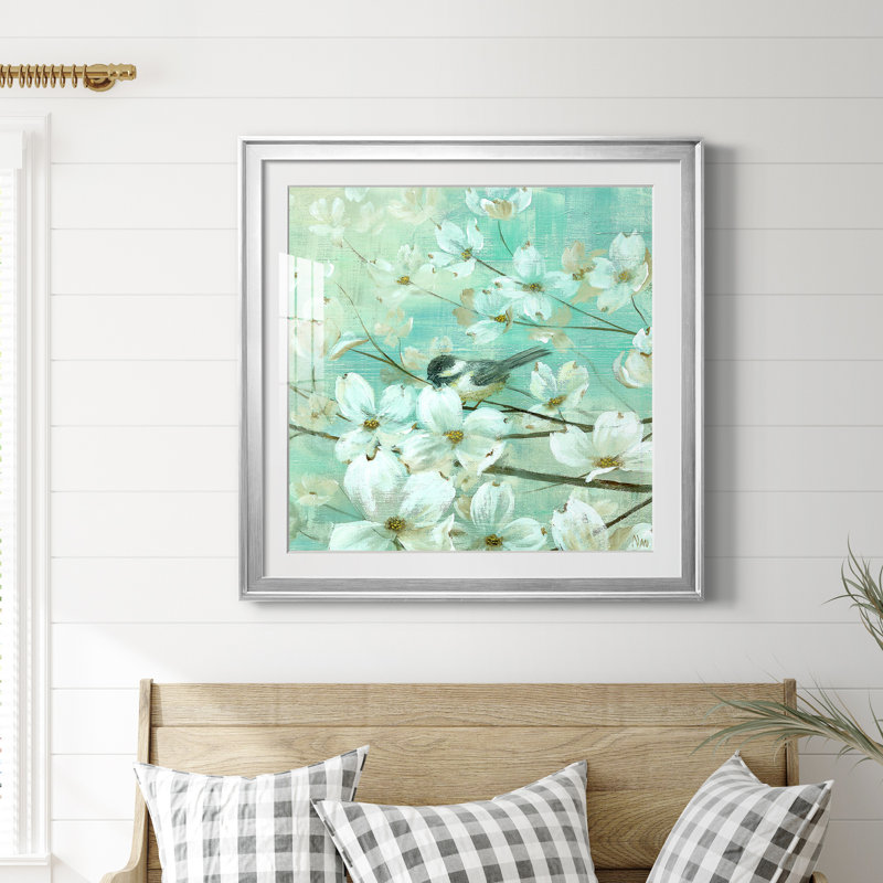 Simple Nature IV - Cadre photo, reproduction d'art sur papier, H 26,5 po x l 26,5 po x P 1,5 po, Encadrement argenté