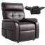 Fauteuil inclinable électrique en cuir Zero Gravity avec chargeur USB et poches de rangement-1163054021