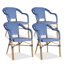 Fauteuil de terrasse empilable