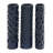 Vogelsang Ceramic Decorative Dark Blue Vase with Varying Patterns Set