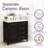 36" Freestanding Bathroom Vanity - Ceramic Sink Top,Solid Wood Frame & Mdf Cabinet With Flip Drawer Design-412154437-412154440