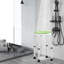 Adjustable 360° Swivel Shower Chair – Safe, Non-slip Aluminum Stool For Elderly & Disabled