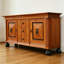 American-style retro light luxury sideboard