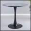 Table ronde noire-65050168