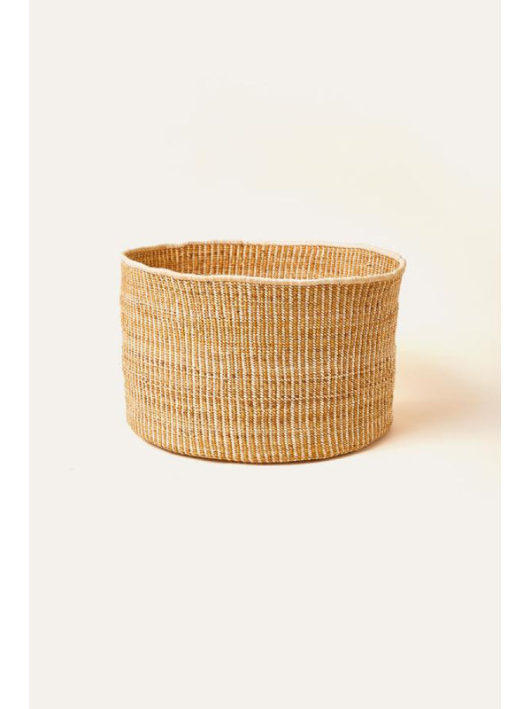 Banana Leaf Floor Basket in
