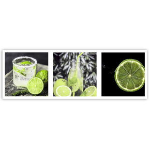3 Piece No Frame Print Set on Canvas
