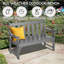 Banc d'extérieur, banc de patio en PEHD-1019612847