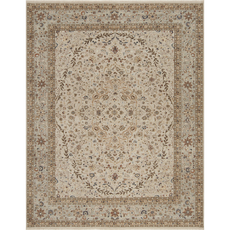 One-of-a-Kind 8.11 X 11.6 Hand Knotted Area Rug