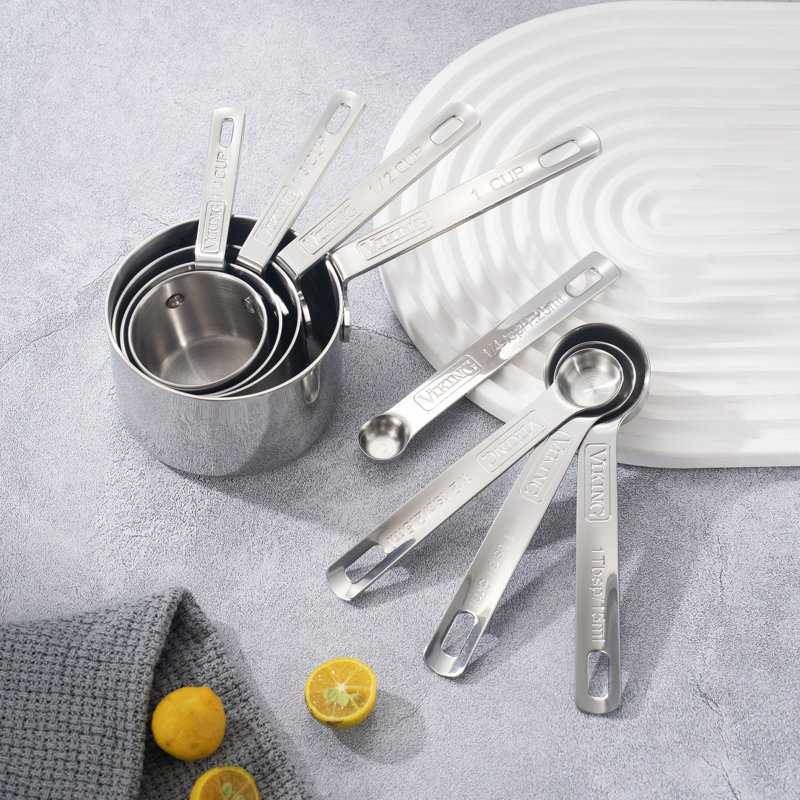 Viking 4pc Stainless Steel Measuring Spoon Set