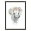 «Savannah Elephant», art encadré-47499694-47499689