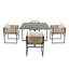 4 - Person Patio Dining Set Square Table
