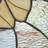 17.5"H Ginkgo Leaf-Stained Glass Window Panel