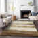 Machine Washable Indoor/Outdoor Arline ACN2169 Striped Rug