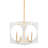 Transitional 8 Light Square Acrylic Pendant