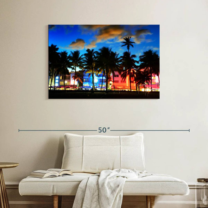 Ravi Ocean Drive Florida, 26" H x 39" W
